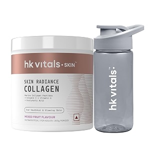 hk vitals skin radiance marine collagen mixed fruit 200g  sipper