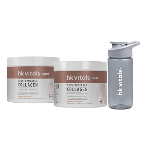 hk vitals skin radiance marine collagen supplement 2 x 100g  sipper