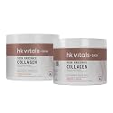 hk vitals Skin Radiance Marine Collagen Supplement (Orange &amp; Mango, 2 X 100g) Combo Pack| Vitamin C &amp; E | For Healthy Hair &amp; Skin