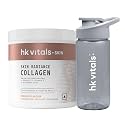 hk vitals Skin Radiance Marine Collagen Supplement, Mango, 200g + Sipper