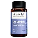 hk vitals Zinc Supplements, 60 Tablets