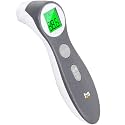 HealthSmart Digital Thermometer for Adults and Children, Forehead Infrared Temperature Gun to Test Objects or Air