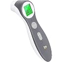 HealthSmart Digital Thermometer for Adults and Children, Forehead Thermometer, Baby Thermometer, Infrared Thermometer, Temperature Gun to Test Objects or Air, FSA & HSA Eligible