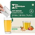 The Healthspan Co. Gut Health Supplement|Improves Digestion &amp; Immunity|Laxative For Constipation Relief|Digestive Blend,Chromium,Zinc| 5Bn Cfu Probiotic Strains|15 Days Pack,Sachet,1 Count,15 Servings