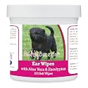 Healthy Breeds Affenpinscher Ear Cleaning Wipes with Aloe &amp; Eucalyptus for Dogs 100 Count
