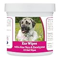 Healthy Breeds Anatolian Shepherd Dog Ear Cleaning Wipes with Aloe &amp; Eucalyptus for Dogs 100 Count