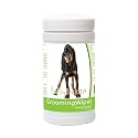 Healthy Breeds Black and Tan Coonhound Grooming Wipes 70 Count