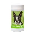 Healthy Breeds Boston Terrier Grooming Wipes 70 Count