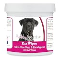 Healthy Breeds Cane Corso Ear Cleaning Wipes with Aloe &amp; Eucalyptus for Dogs 100 Count