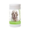 Healthy Breeds Clumber Spaniel Grooming Wipes 70 Count