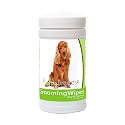 Healthy Breeds Cocker Spaniel Grooming Wipes 70 Count