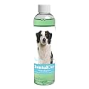 Healthy Breeds Dog Dental Care Water Additive for Miniature American Shepherd - Helps Freshen Breath, Reduce Plaque &amp; Control Tartar - Mint Flavor - 8 oz