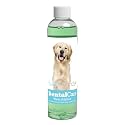Healthy Breeds Dog Dental Care Water Additive for Golden Retriever - Helps Freshen Breath, Reduce Plaque &amp; Control Tartar - Mint Flavor - 8 oz