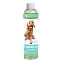 Healthy Breeds Dog Dental Care Water Additive for Goldendoodle, Brown - OVER 200 BREEDS - Helps Freshen Breath Reduce Plaque &amp; Control Tartar - Mint Flavor - 8 oz