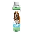 Healthy Breeds Dog Dental Care Water Additive for Basset Hound - Helps Freshen Breath, Reduce Plaque &amp; Control Tartar - Mint Flavor - 8 oz