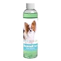 Healthy Breeds Dog Dental Care Water Additive for Papillon - Helps Freshen Breath, Reduce Plaque & Control Tartar - Mint Flavor - 8 oz