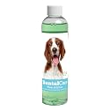 Healthy Breeds Dog Dental Care Water Additive for Welsh Springer Spaniel - Helps Freshen Breath, Reduce Plaque &amp; Control Tartar - Mint Flavor - 8 oz