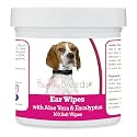 Healthy Breeds English Pointer Ear Cleaning Wipes with Aloe &amp; Eucalyptus for Dogs 100 Count