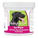 Healthy Breeds German Wirehaired Pointer Ear Cleaning Wipes with Aloe &amp; Eucalyptus for Dogs 100 Count
