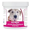 Healthy Breeds Glen of Imaal Terrier Ear Cleaning Wipes with Aloe &amp; Eucalyptus for Dogs 100 Count