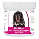 Healthy Breeds Gordon Setter Ear Cleaning Wipes with Aloe &amp; Eucalyptus for Dogs 100 Count