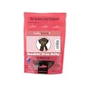 Healthy Breeds Lagotti Romagnoli Smokin' Oven Salmon Recipe Jerky Dog Treats - Real Salmon is The First Ingredient - 4 oz