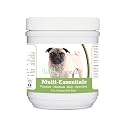 Healthy Breeds Pug, Fawn, Multi-Essentials Powder for Dogs - an Ideal Supplement of Vitamins, Minerals &amp; Antioxidants for Your Dog - 8 oz