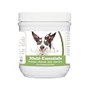 Healthy Breeds Rat Terrier Multi-Essentials Powder for Dogs - an Ideal Supplement of Vitamins, Minerals &amp; Antioxidants for Your Dog - 8 oz