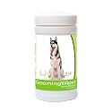 Healthy Breeds Siberian Husky Grooming Wipes 70 Count