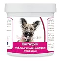 Healthy Breeds Skye Terrier Ear Cleaning Wipes with Aloe &amp; Eucalyptus for Dogs 100 Count