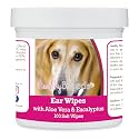 Healthy Breeds Sloughi Ear Cleaning Wipes with Aloe &amp; Eucalyptus for Dogs 100 Count