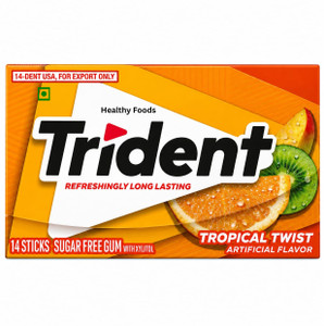 healthy foods chewing gum tropical twist tropical twist chewing gum 26 g