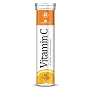 Healthy Nutrition - Just for the Health of it Vitamin C For Skin Care | Antioxidant | Immunity Booster, Water Soluble, Veg Effervescent 20 Tablets