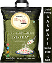 Healthy Rice Villa 11-21 Steam Basmati Rice Everyday 10Kg Basmati Rice (Long Grain, Parboiled) (10 kg)