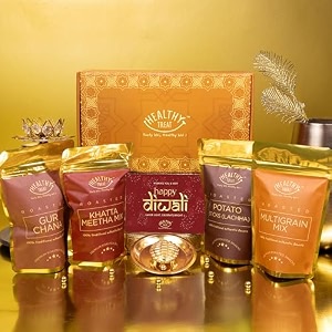 healthy treat bliss bite diwali gift hamper  roasted snacks gift box with vastu turtle and diwali greeting card  diwali gift hampers  roasted snacks diwali gift box  wholesome corporate gifting  healthy snacks diwali gift hamper for gifting