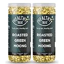 Healthy Treat Roasted Solid Moong 300 gm (Pack of 2-150 gm each) | Spicy Masala Moong | Healthy Roasted Snacks | Protein Rich Snack | Roasted Oil-Free Namkeen | Gluten Free
