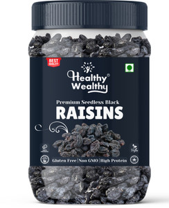 Healthy Wealthy Black Raisins Seedless Kali