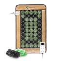 HealthyLine Far Infrared Heating Pad for Back, Jade & Tourmaline, 32 x 20