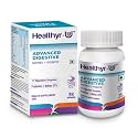 Healthyr-U Advanced Digestive Enzymes with Probiotic | Multienzymes for Digestive Support | 11 Unique Digestive Enzymes | Gut Health Supplement | 30 Tablets