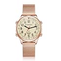 Hearkent Women's Atomic Talking Watch,Loud and Clear English Announce-2004L