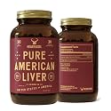 HEART & SOIL Pure American Beef Liver, 180 Capsules