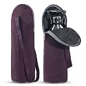 Heart Home 2 Pcs Rexine 2.5 Ltr Bottle Bag with Handle | Gifting Items | Reusable Travelling Water/Wine Bottle Bag for Men & Women | Purple