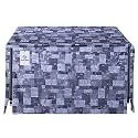 Kuber Industries 25 Ltr PVC Microwave Oven Cover for Kitchen | Microwave/Oven/Otg Cover - Protects from Spills, Stains &amp; Scratches | Check Print - Brown