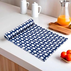 heart home pack of 2 waterproof amp durable 5 meters kitchen mats for shelf liner roll  wipeable fridge sheets for shelves cabinet drawer  dark brown wooden check