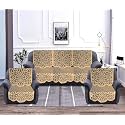 Heart Home Artcam Design 5 Seater Cotton