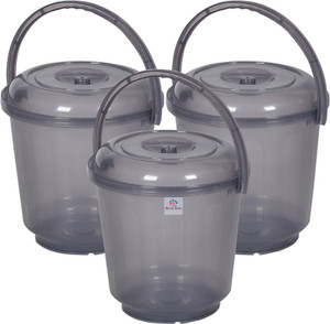 Heart Home Bathroom Bucket with Handle