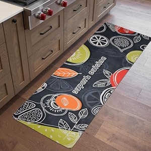 heart home bed side runner  floor carpet  46x19 inch  carpet for home  runner for bedroom  floor mat for living room  carpet rug for entrance  super cuishine print  black