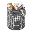 Heart Home Foldable 45L Toys Organizer for Kids Room - Soft Toys Storage Bag/Basket/Container with Handles | Disney Lion King - Black