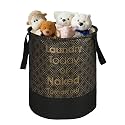 Heart Home Foldable 45L Toys Organizer for Kids Room - Soft Toys Storage Bag/Basket/Container with Handles | Disney Lion King - Black