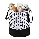 Heart Home Foldable 45L Toys Organizer for Kids Room - Soft Toys Storage Bag/Basket/Container with Handles | Disney Lion King - Black